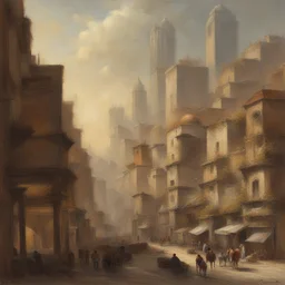 a city by Eduard Cortes