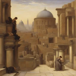 a city by Edward John Poynter