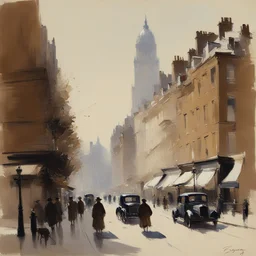 a city by Edward Seago