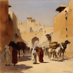 a city by Edwin Lord Weeks