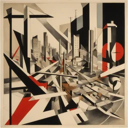 a city by El Lissitzky