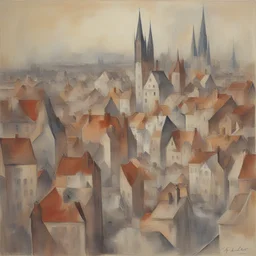 a city by Elfriede Lohse-Wächtler