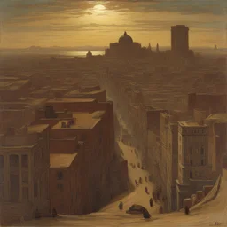 a city by Elihu Vedder