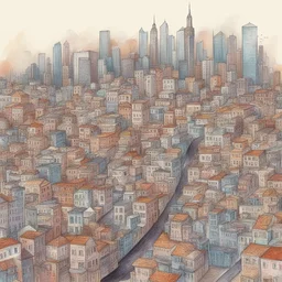 a city by Elina Karimova