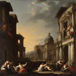 a city by Elisabetta Sirani