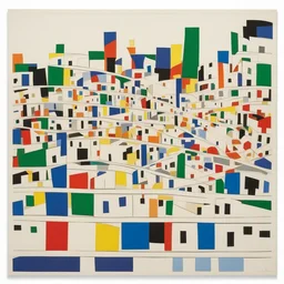 a city by Ellsworth Kelly
