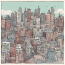 a city by Elly Smallwood