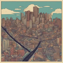 a city by Emery Hawkins