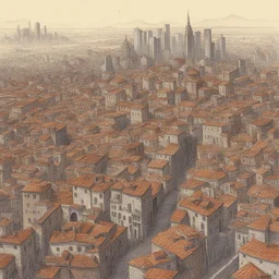 a city by Emiliano Di Cavalcanti