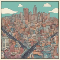 a city by Emma Ríos