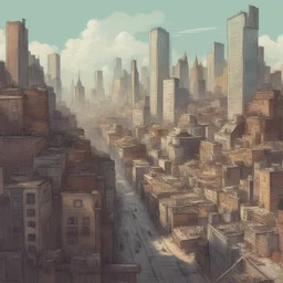 a city by Eric Deschamps