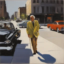 a city by Eric Fischl