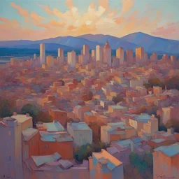 a city by Erin Hanson