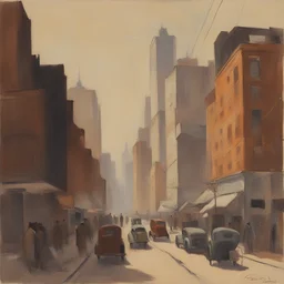 a city by Ernest Crichlow