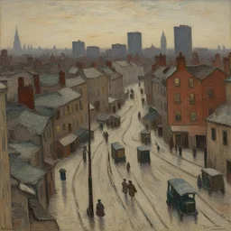 a city by Ernest Lawson