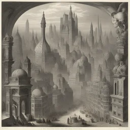 a city by Ernst Haeckel