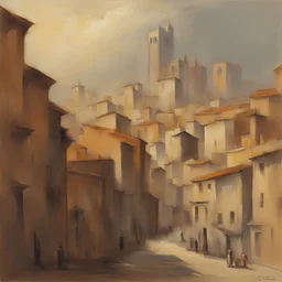 a city by Esteban Vicente
