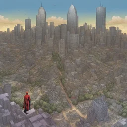 a city by Ethan Van Sciver