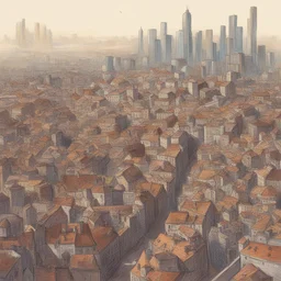 a city by Etienne Hebinger