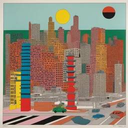 a city by Ettore Sottsass