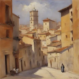 a city by Ettore Tito