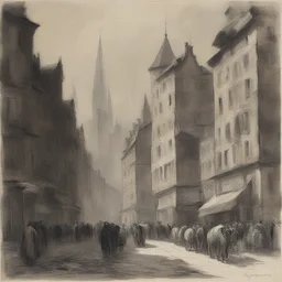 a city by Eugen Hartung