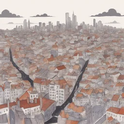 a city by Eva Švankmajerová