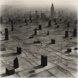 a city by Eva Hesse