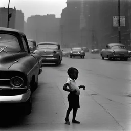 a city by Eve Arnold