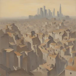a city by Félix Labisse