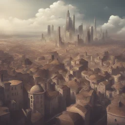 a city by Felix Arnaudin
