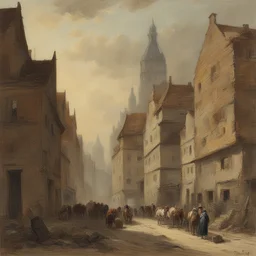 a city by Felix Philipp Kanitz