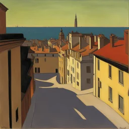 a city by Felix Vallotton