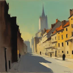 a city by Ferenc Pinter