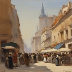 a city by Fernand Cormon