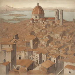 a city by Filippo Brunelleschi