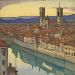 a city by Florence Harrison