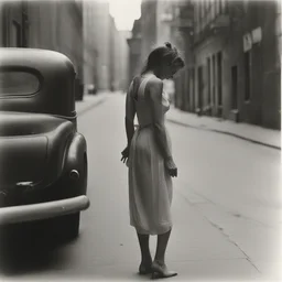 a city by Francesca Woodman