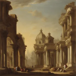 a city by Francesco Borromini