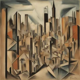 a city by Francis Picabia