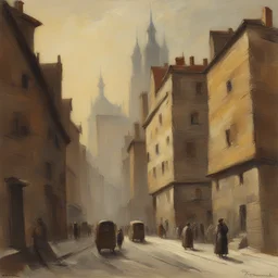 a city by Franciszek Starowieyski