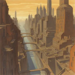 a city by Francois Schuiten