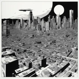 a city by Frank Miller