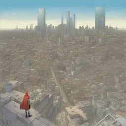 a city by Frank Quitely