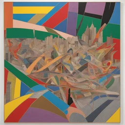 a city by Frank Stella