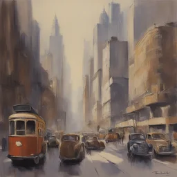 a city by Frank Tinsley