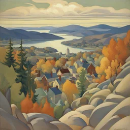 a city by Franklin Carmichael
