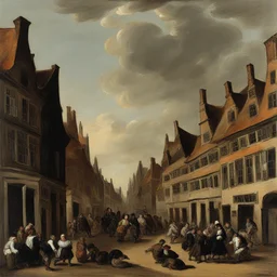 a city by Frans Hals