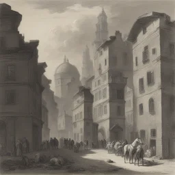 a city by Franz Vohwinkel