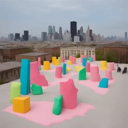 a city by Franz West